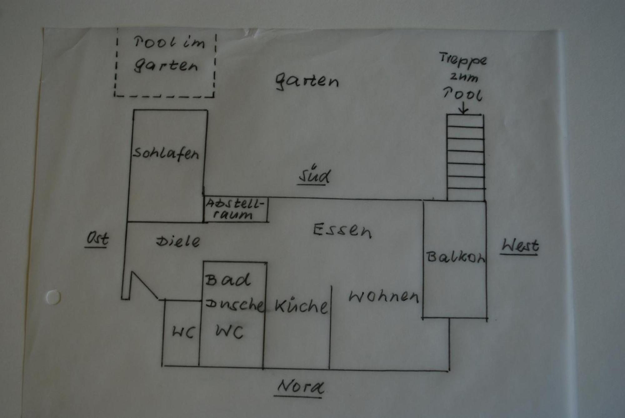 Ferienwohnung Mit Pool Straubenhardt Esterno foto