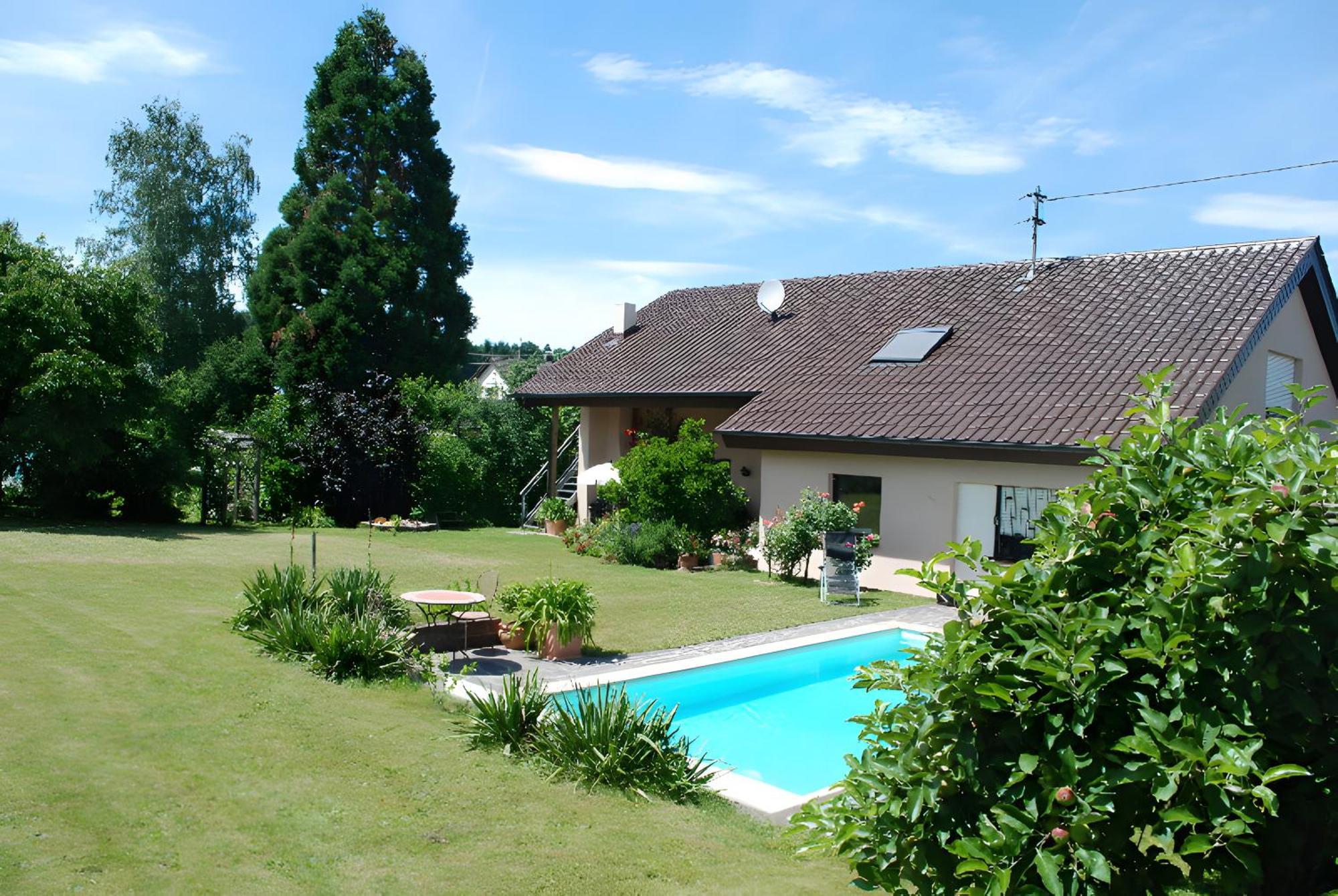 Ferienwohnung Mit Pool Straubenhardt Esterno foto